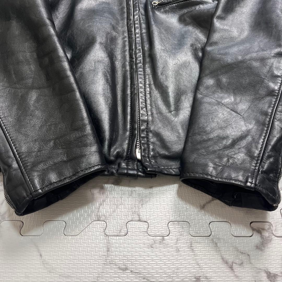 k*a様 奇跡の42size✨【米国製】schott シングルライダース 641