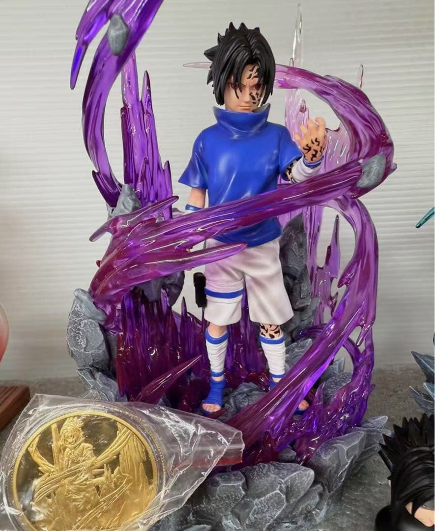 NARUTO ナルト うちはサスケ ガレージキット ガレキ スタチュー⑤③