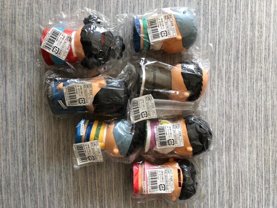 サザエさん一家　オリジナルソフビ貯金箱　年代物