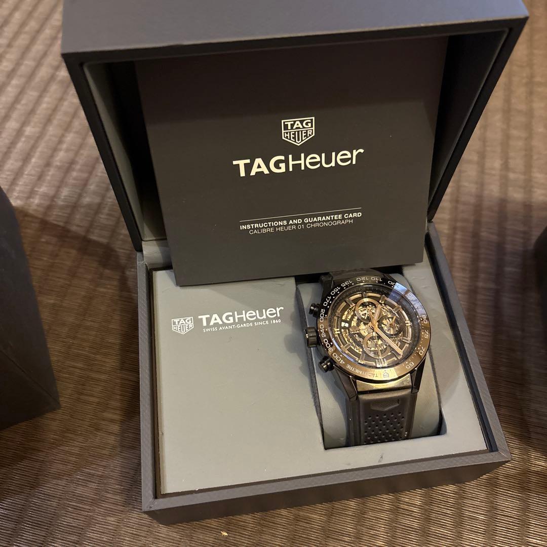 TAG Heuer 自動巻き時計 ブラック