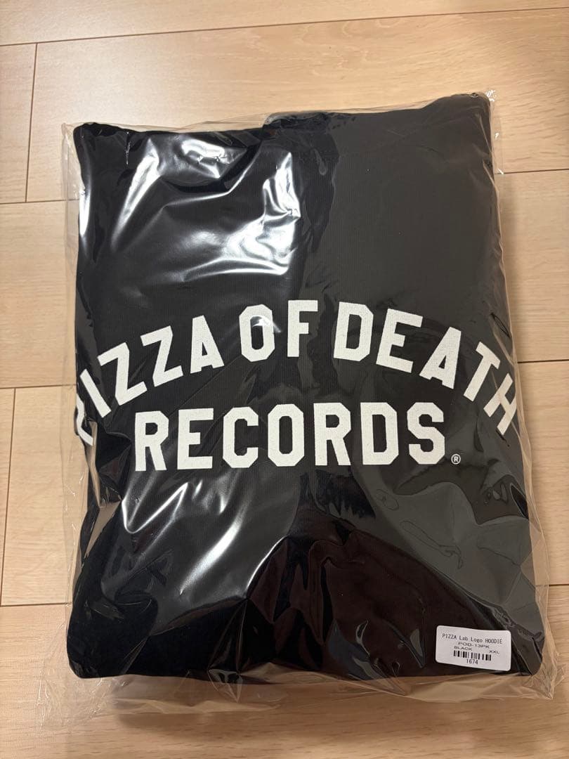 PIZZA OF DEATH RECORDS パーカー XXL