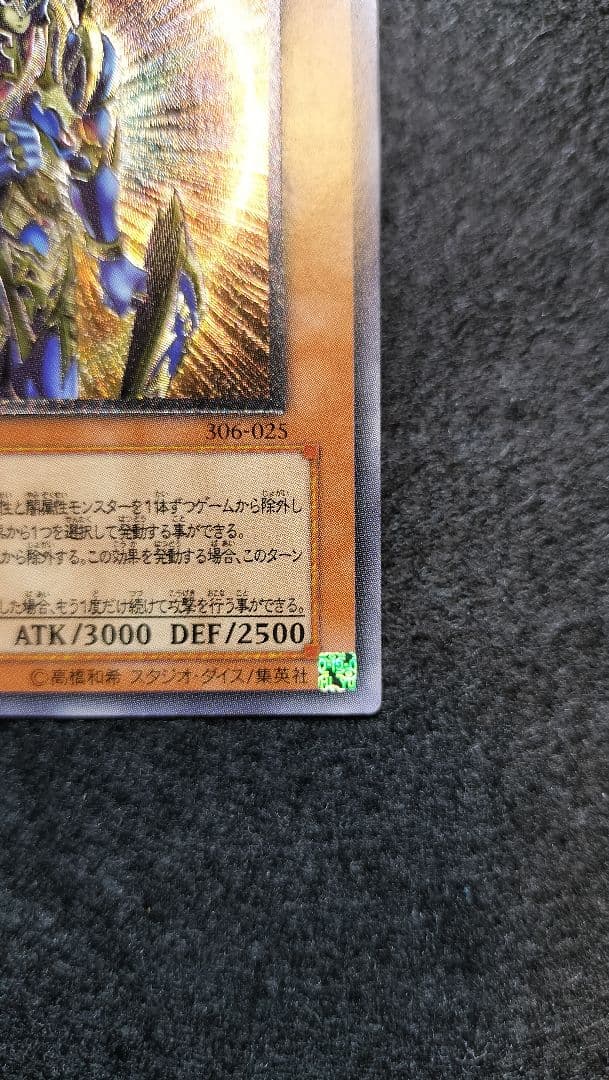 遊戯王　カオスソルジャー開闢の使者　レリーフ