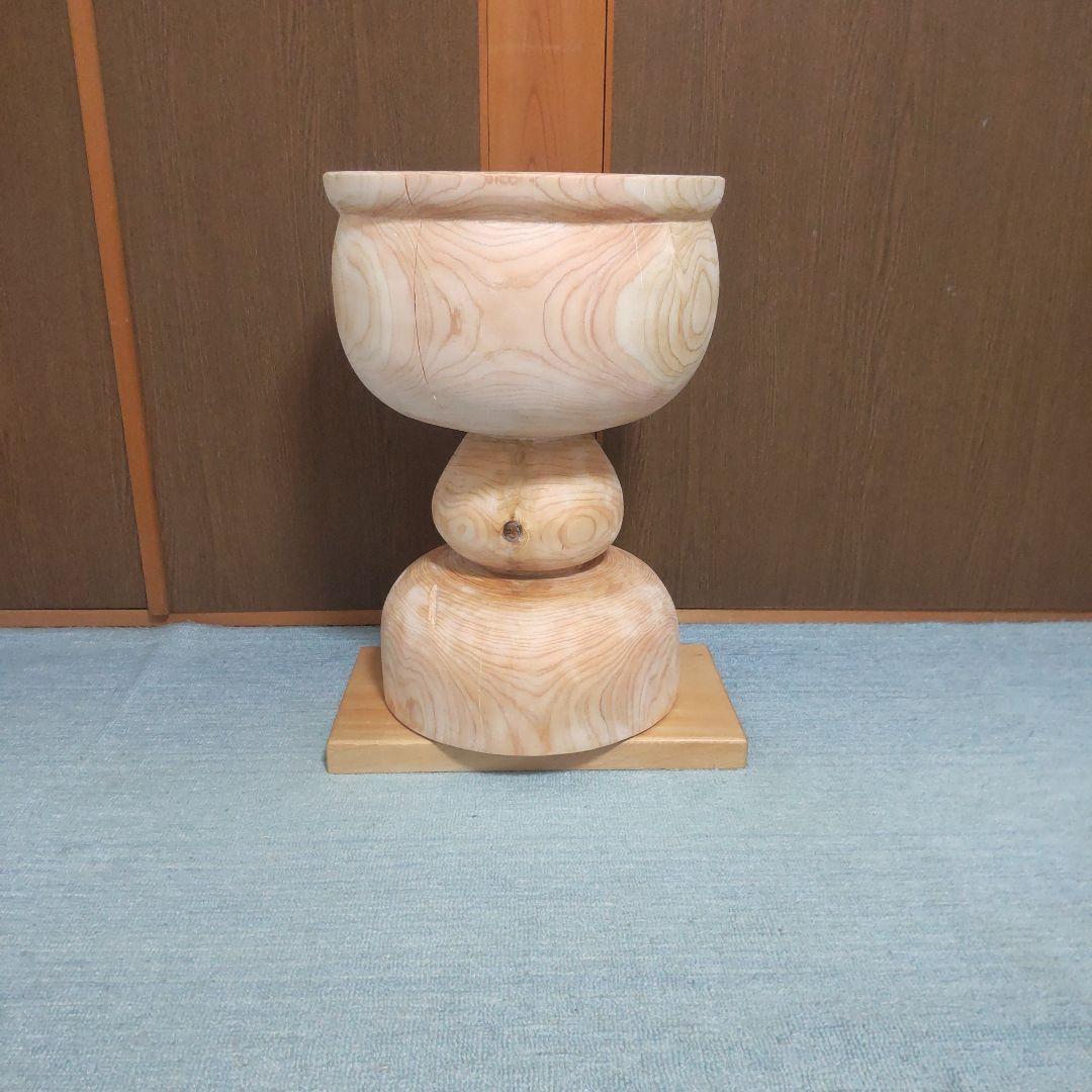 檜丸太椅子スツール