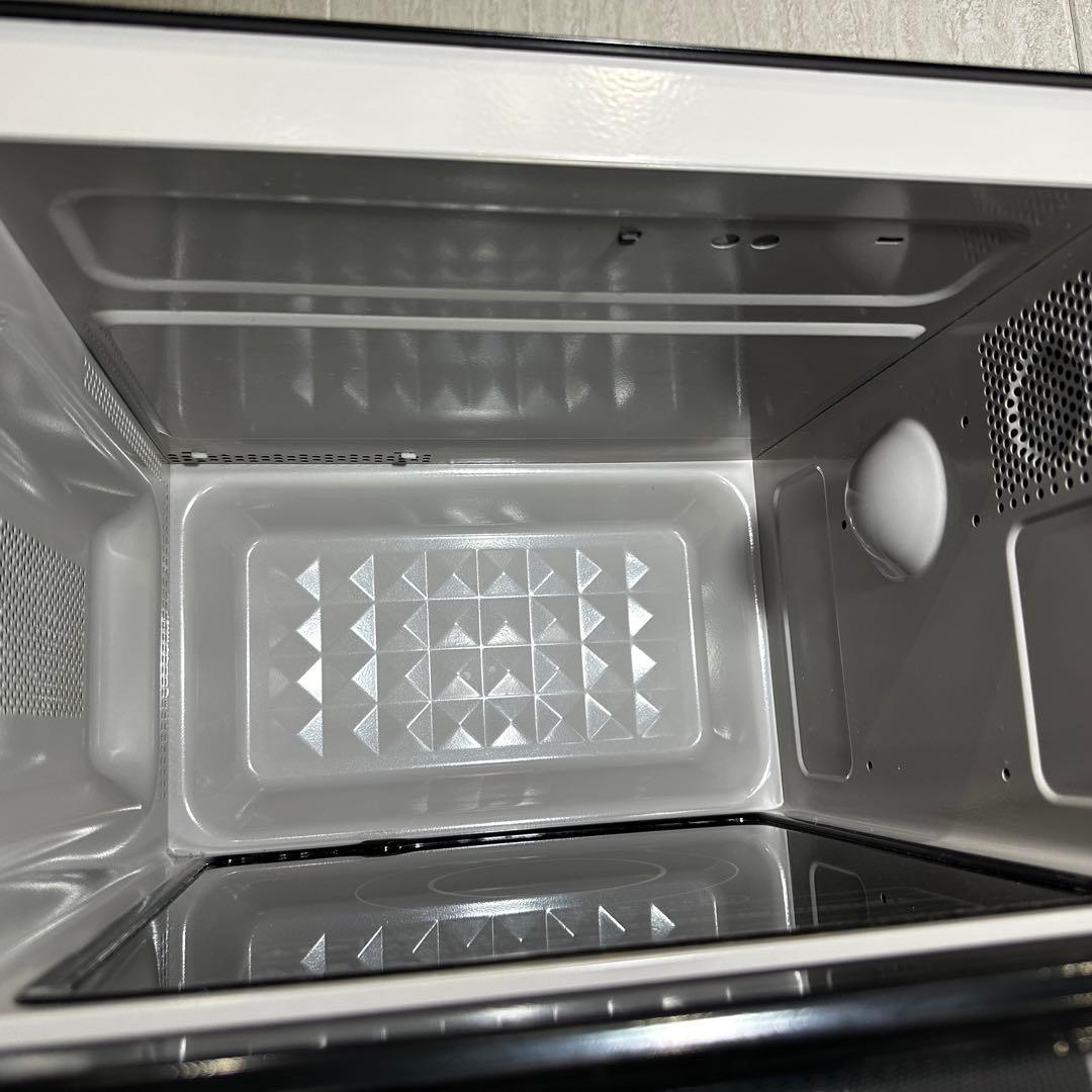 美品 Haier 23年製 電子レンジ スタイリッシュモデル Hzフリー