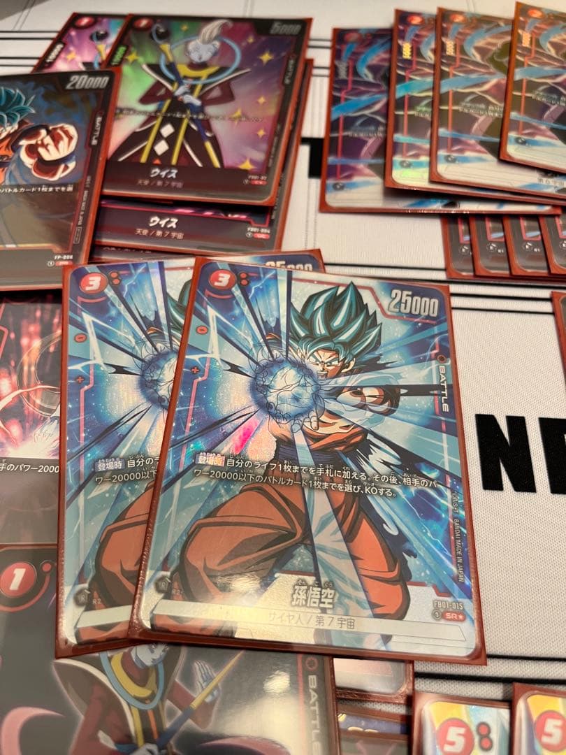 ドラゴンボールフュージョンワールド　ビルス　構築済みデッキ　ほぼ全部パラレル