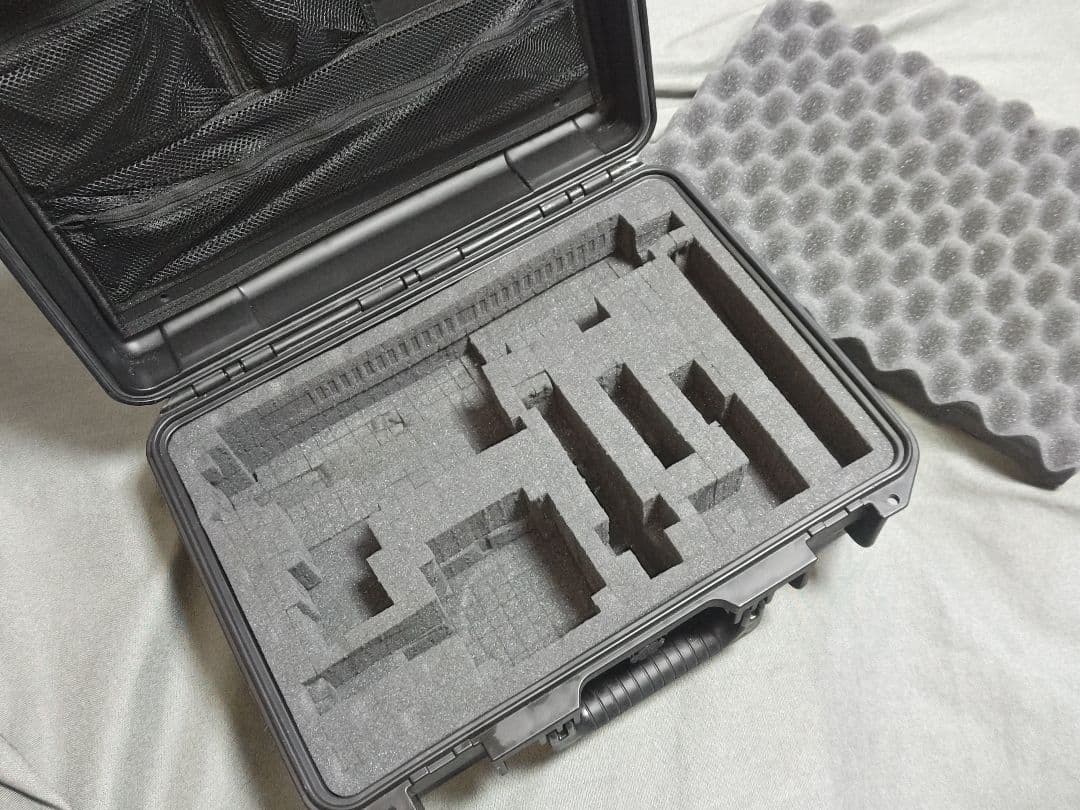 PELICANペリカン IM2300BKストームケース 　純正オーガナイザー付き