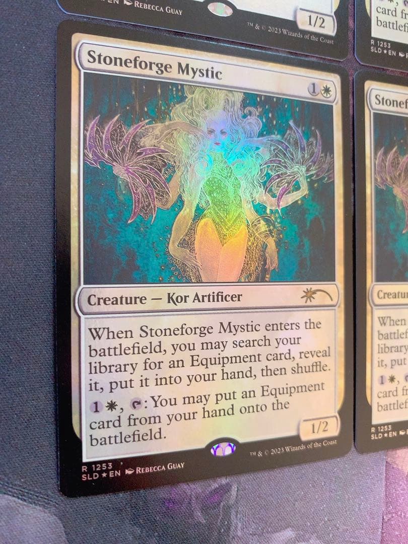 【foil】石鍛治の神秘化家　英語4枚セット