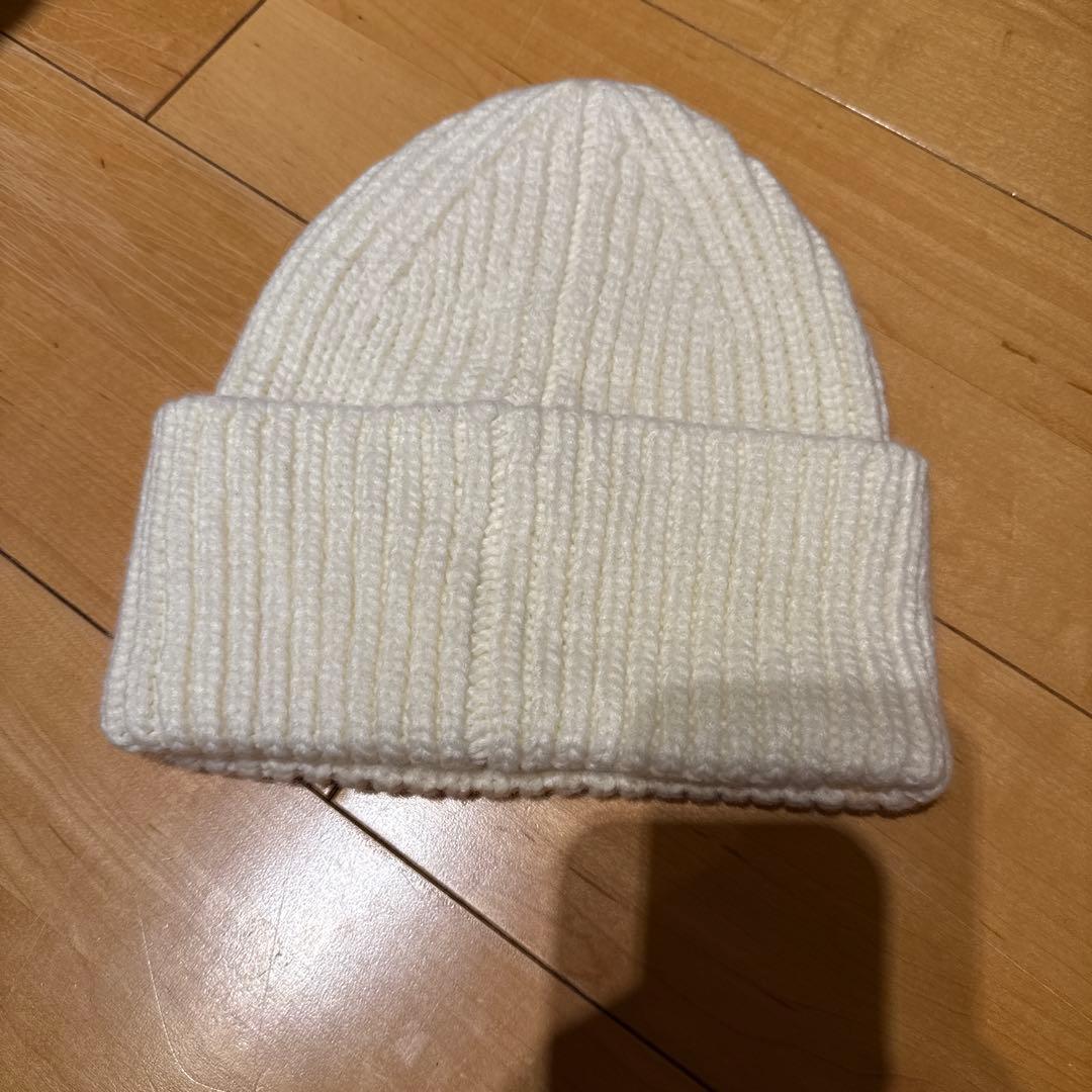 UGG ニット帽 ホワイト レディース