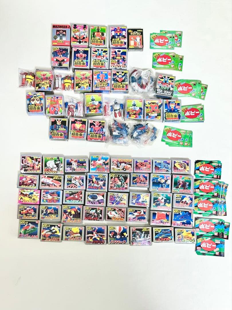 カプセル超合金&ポピニカ　全種類コンプリート　未使用未開封