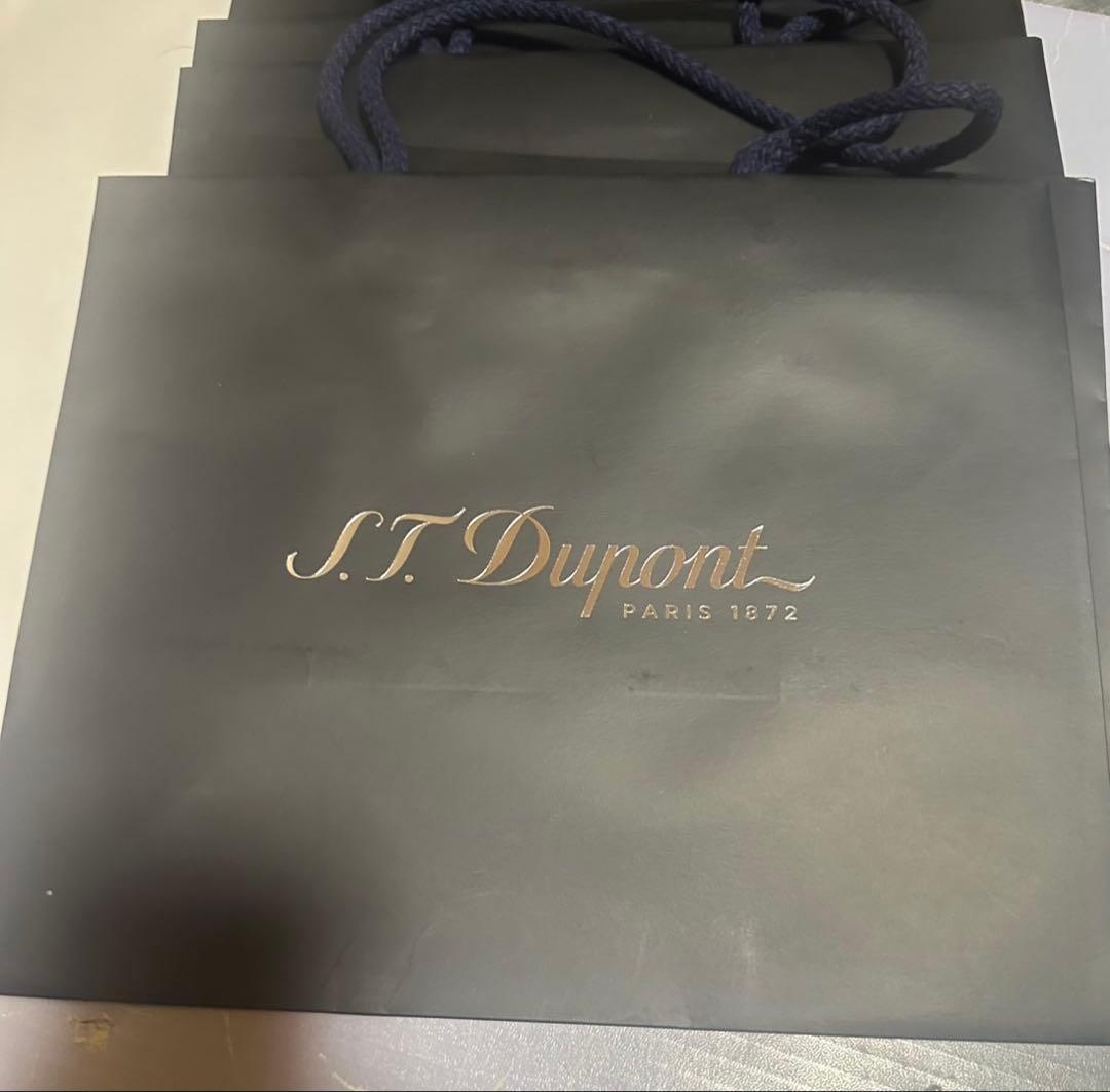 6枚セット価格。デュポンライターのショッパー。純正、日本デュポン直営店の正規品。