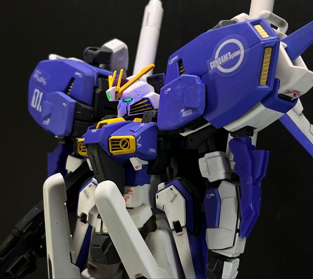 改造ガンプラ　塗装済み完成品　hgスペリオルガンダム　sガンダム