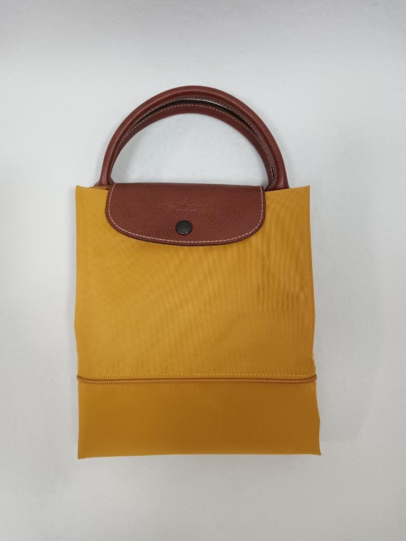 未使用　LONGCHAMP　２WAY拡張式　ボストンバッグ　トラベルバッグ