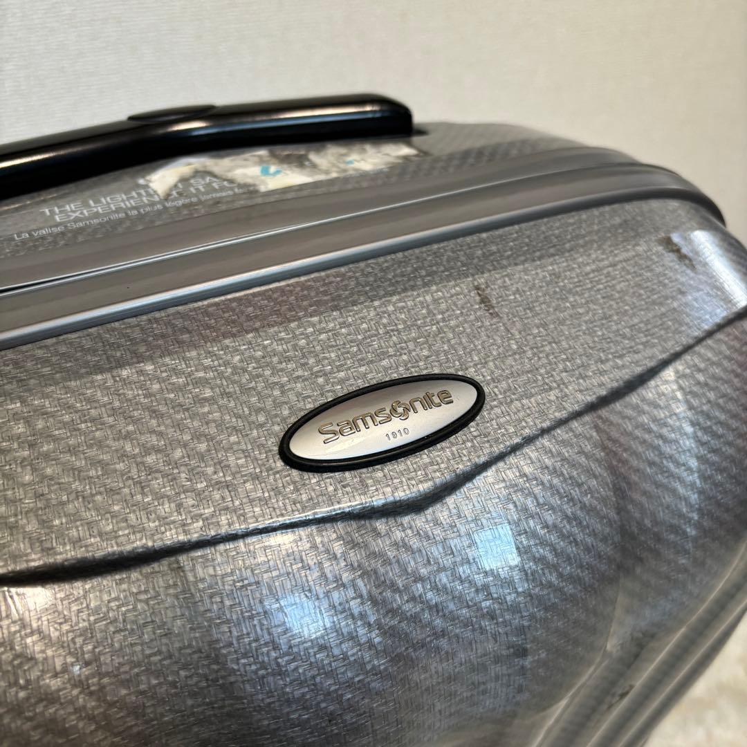 美品✨samsonite サムソナイト　コスモライト　キャリーケース　シルバー