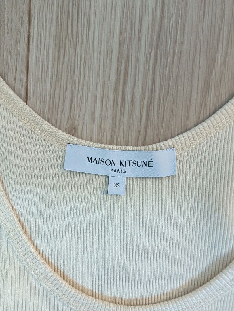 週末値下げ新品★MAISON KITSUNÉ ベビーフォックスタンクトップ XS