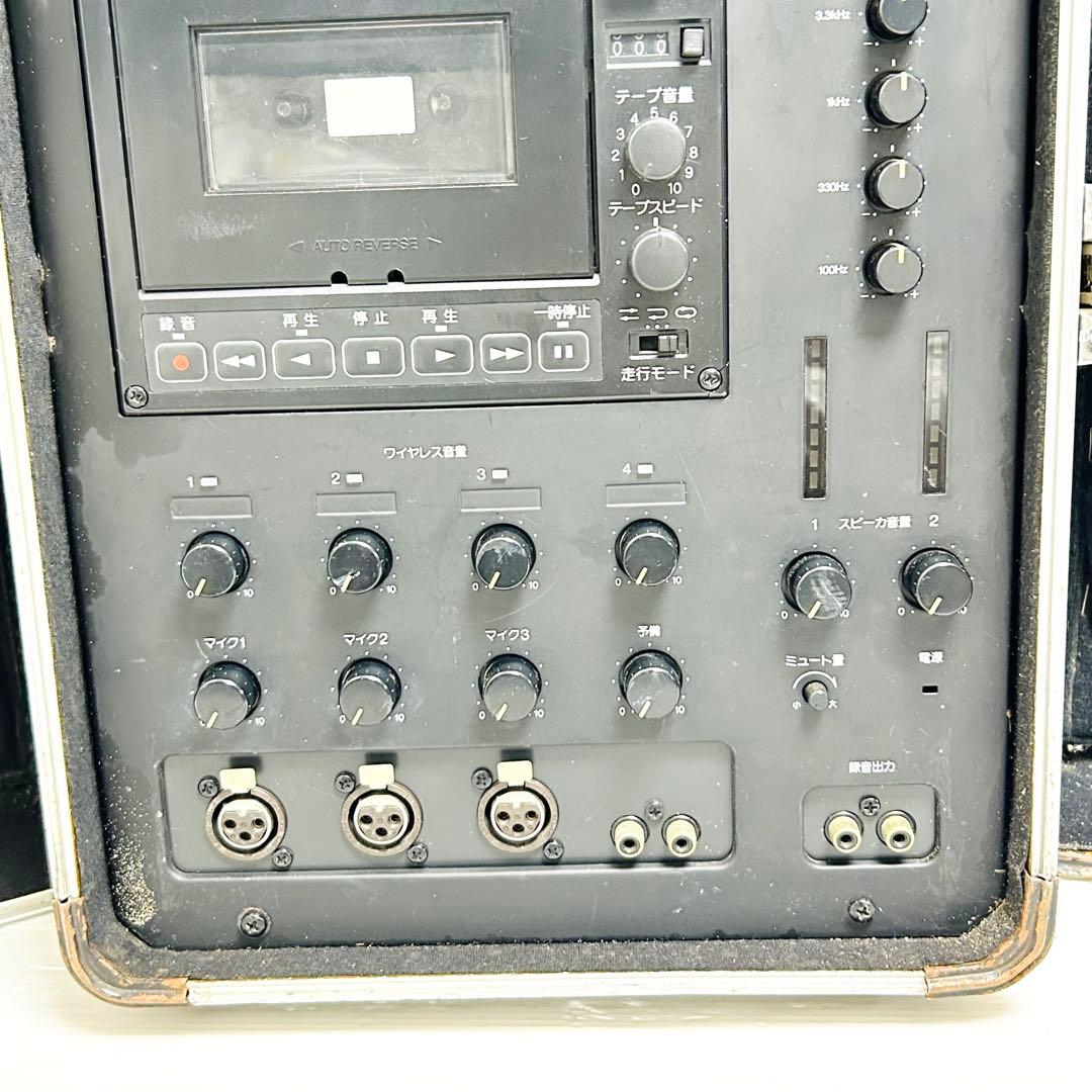 希少 現状品 TOA 移動用PAアンプシステム KZ-30DC ポータブル