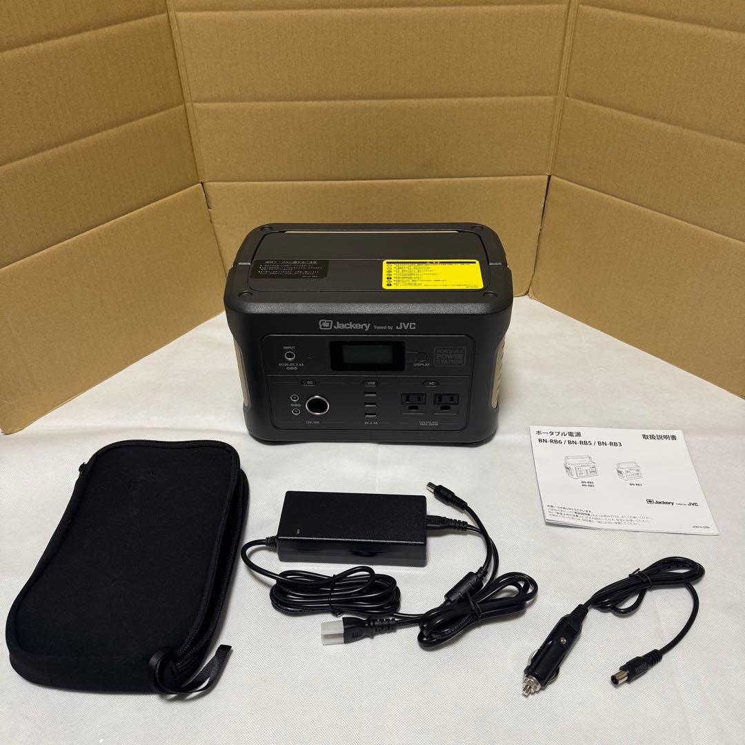 た*く様 M8824 JVCケンウッド BN-RB6 ポータブル蓄電池 Jack
