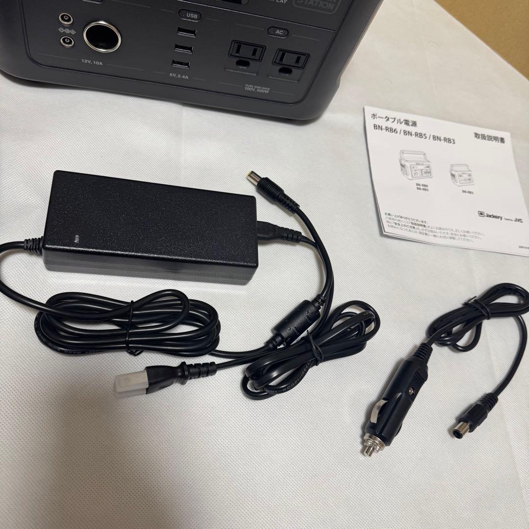 た*く様 M8824 JVCケンウッド BN-RB6 ポータブル蓄電池 Jack
