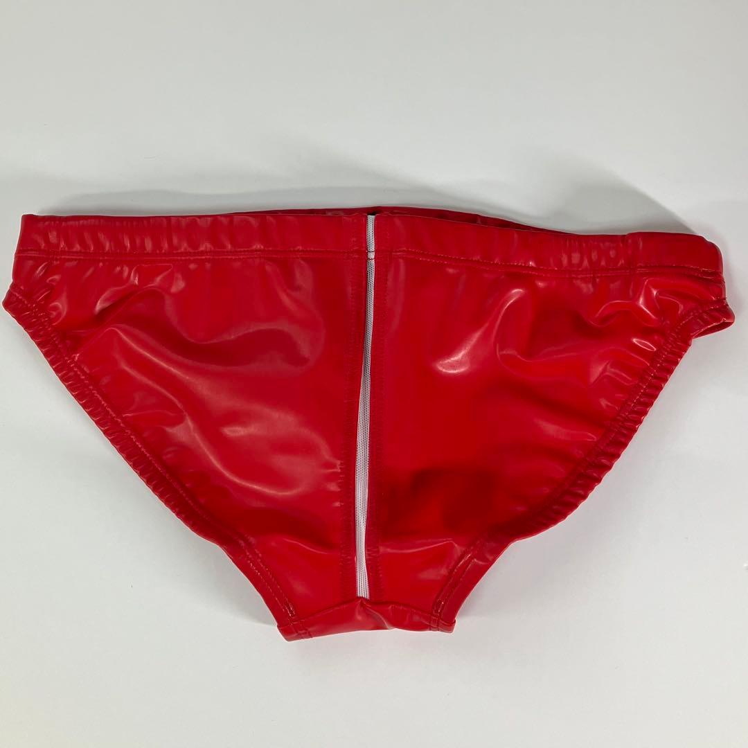 【新品Sサイズ】MIZUNO/ミズノ 水球水着 ウォーターポロ 競パン：レッド