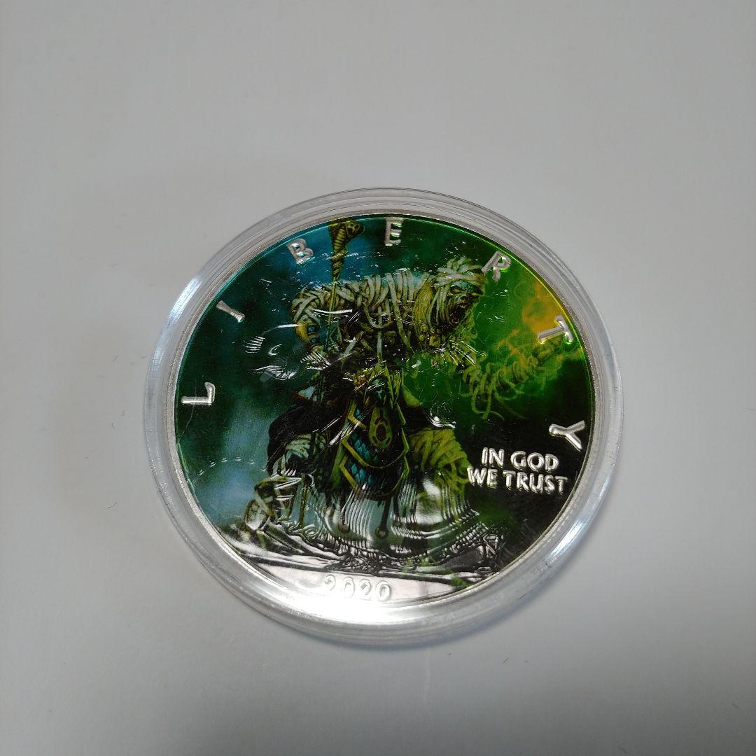 リバティー2020年　1ドル銀貨