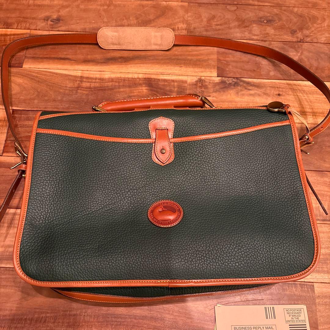 美品✨本革✨Dooney & Bourke✨レザー✨ショルダーバッグ✨グリーン
