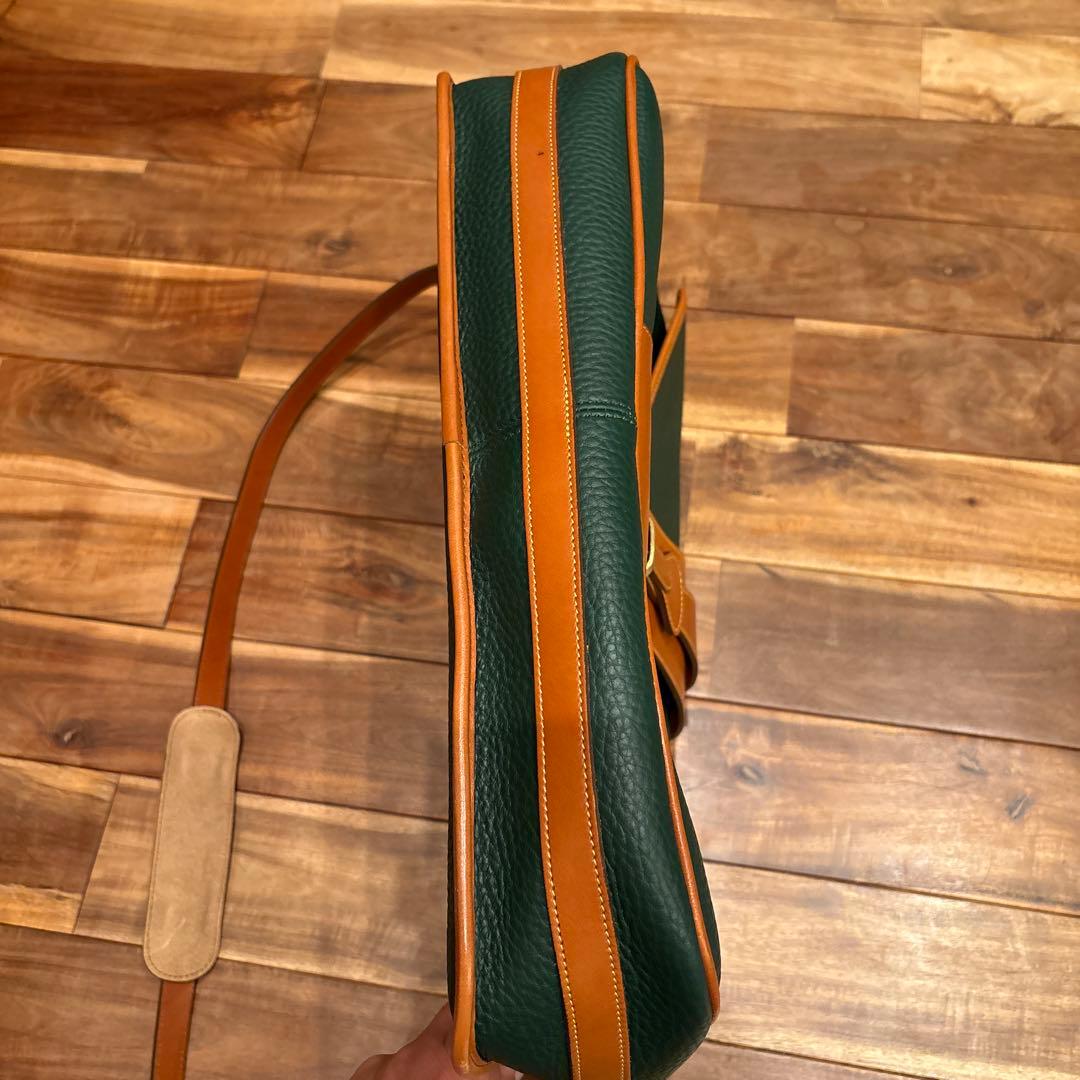 美品✨本革✨Dooney & Bourke✨レザー✨ショルダーバッグ✨グリーン