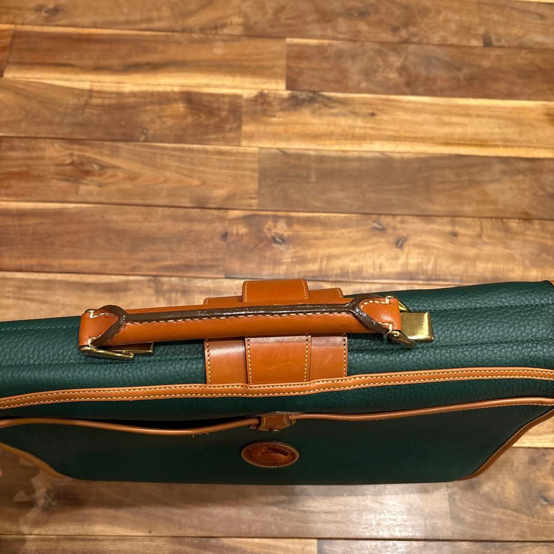 美品✨本革✨Dooney & Bourke✨レザー✨ショルダーバッグ✨グリーン