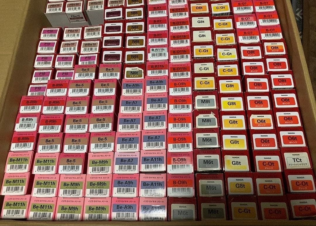 【新品・未使用】イゴラ　イマジア、ロイヤルメリール、ピクサムまとめ売り162本