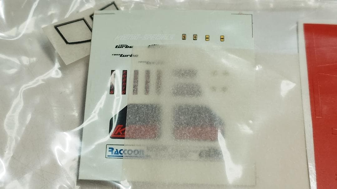 Ferrari Testarossa Koenig 1985 未組立モデルキット