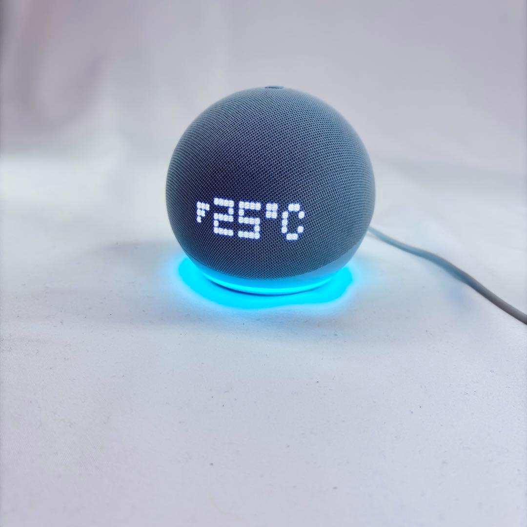 【美品】Amazon Echo Dot 第5世代 時計付き　スマートスピーカー