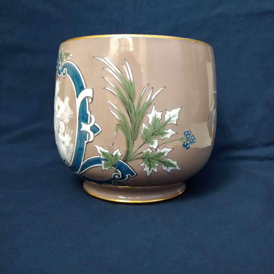 リモージュ(Limoges)パテシュールパテ『女神と天使文花瓶』