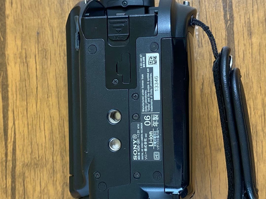 【WR】SONY HDR-SR1 ビデオカメラ 箱付属品有　別売キット付　稼動品