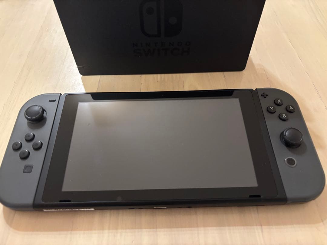 Nintendo Switch グレー 本体　美品