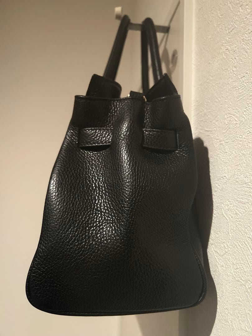 ミロスレザー ショルダーバッグ黒