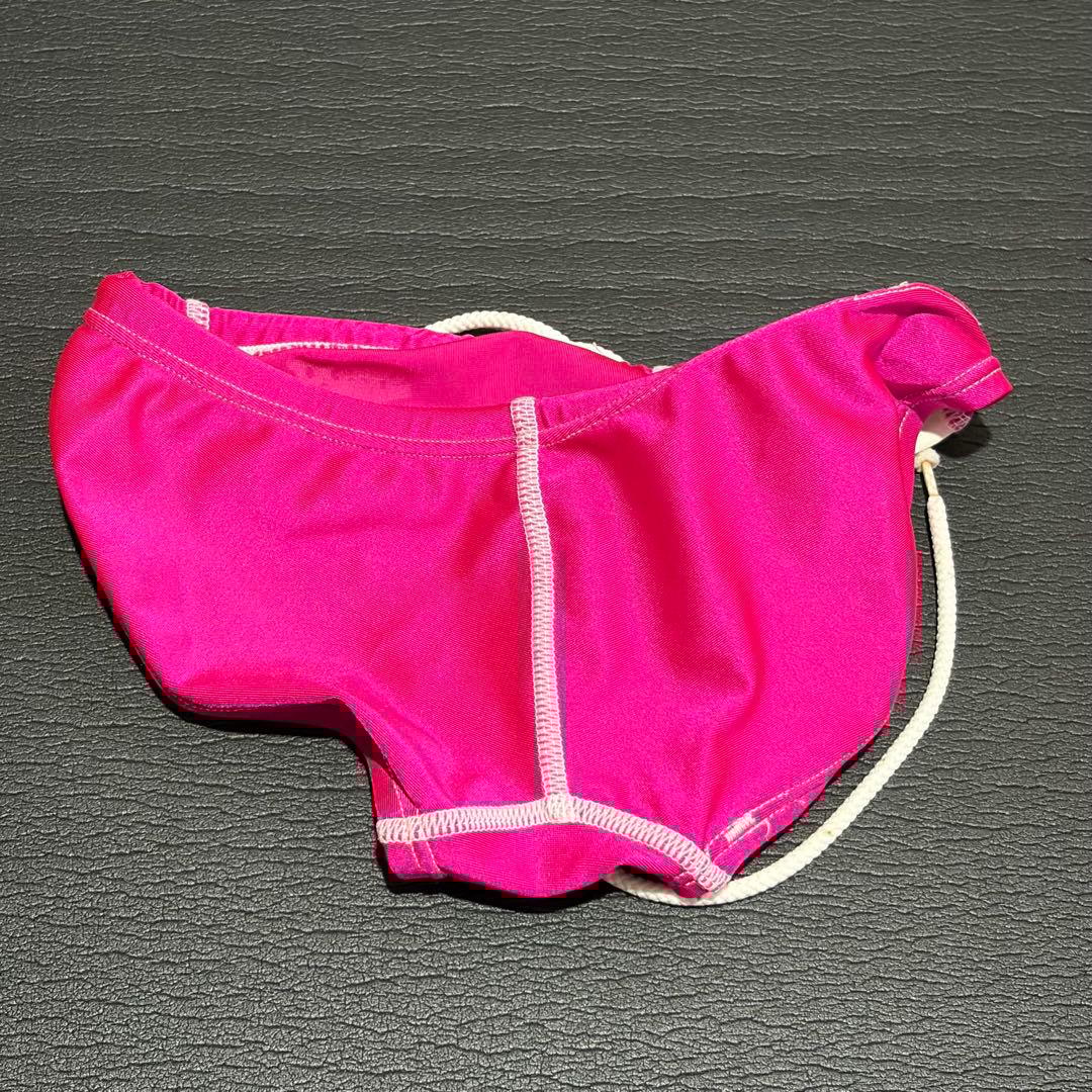 Speedo 競泳水着 ピンク/ホワイト 140サイズ