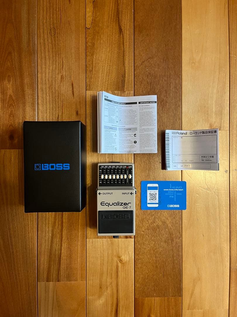 【美品】 BOSS GE-7 イコライザー