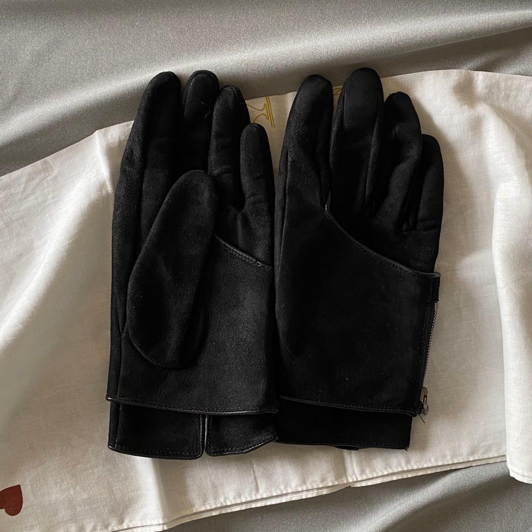 The Viridi-anne ビリジアン レザーグローブ 手袋 ヌバック