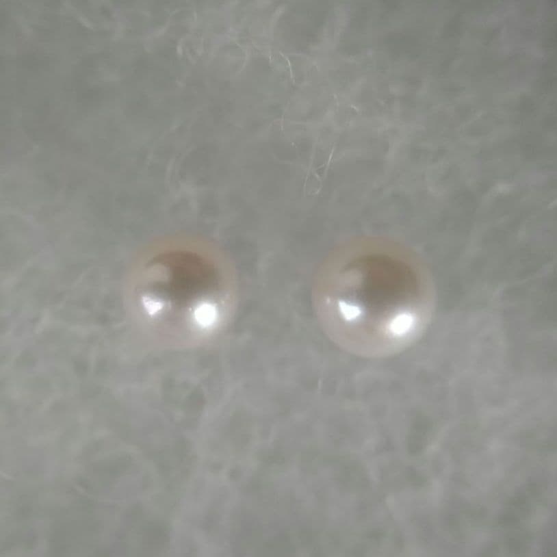 【美品】エテ K18 YG パール ピアス ete 現行品