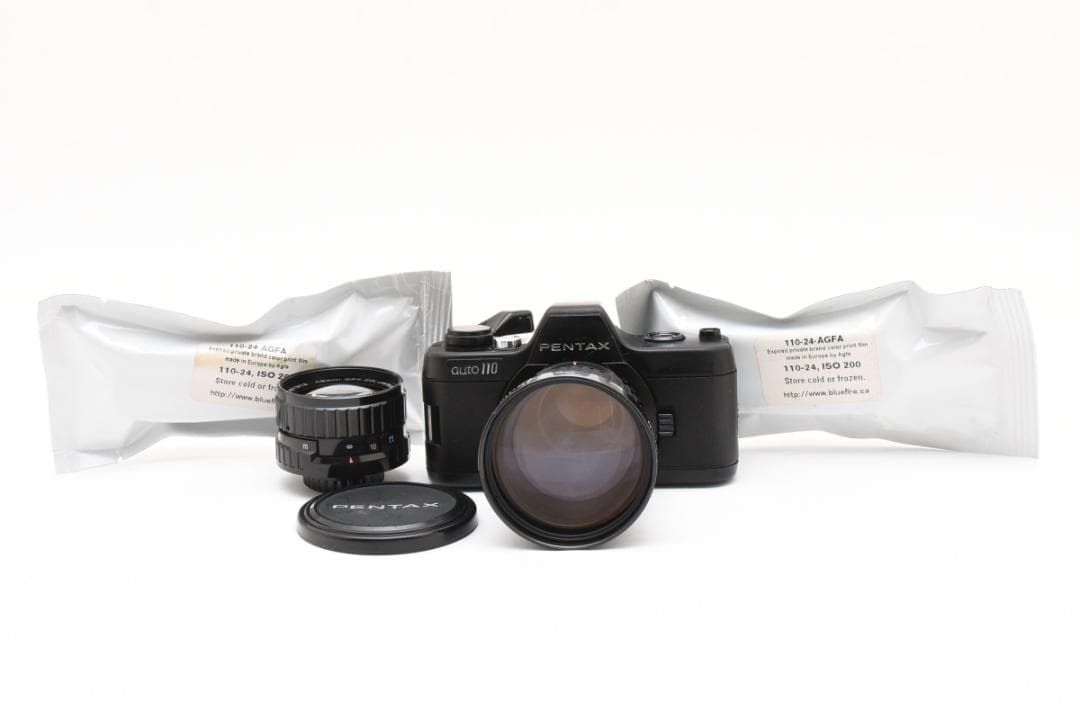 ＃244★動作品★PENTAX AUTO 110 レンズ2本セット