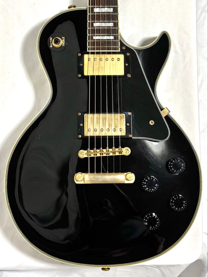【新品弦張替済】GrassRoots レスポール カスタム ブラック