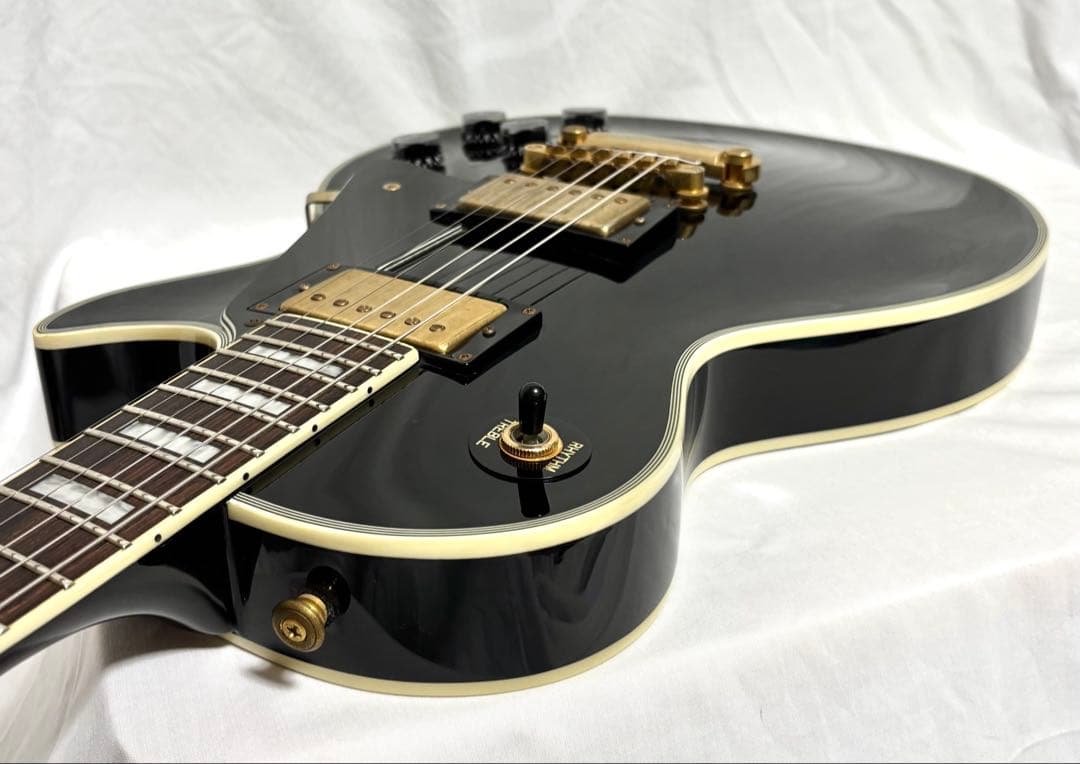 【新品弦張替済】GrassRoots レスポール カスタム ブラック