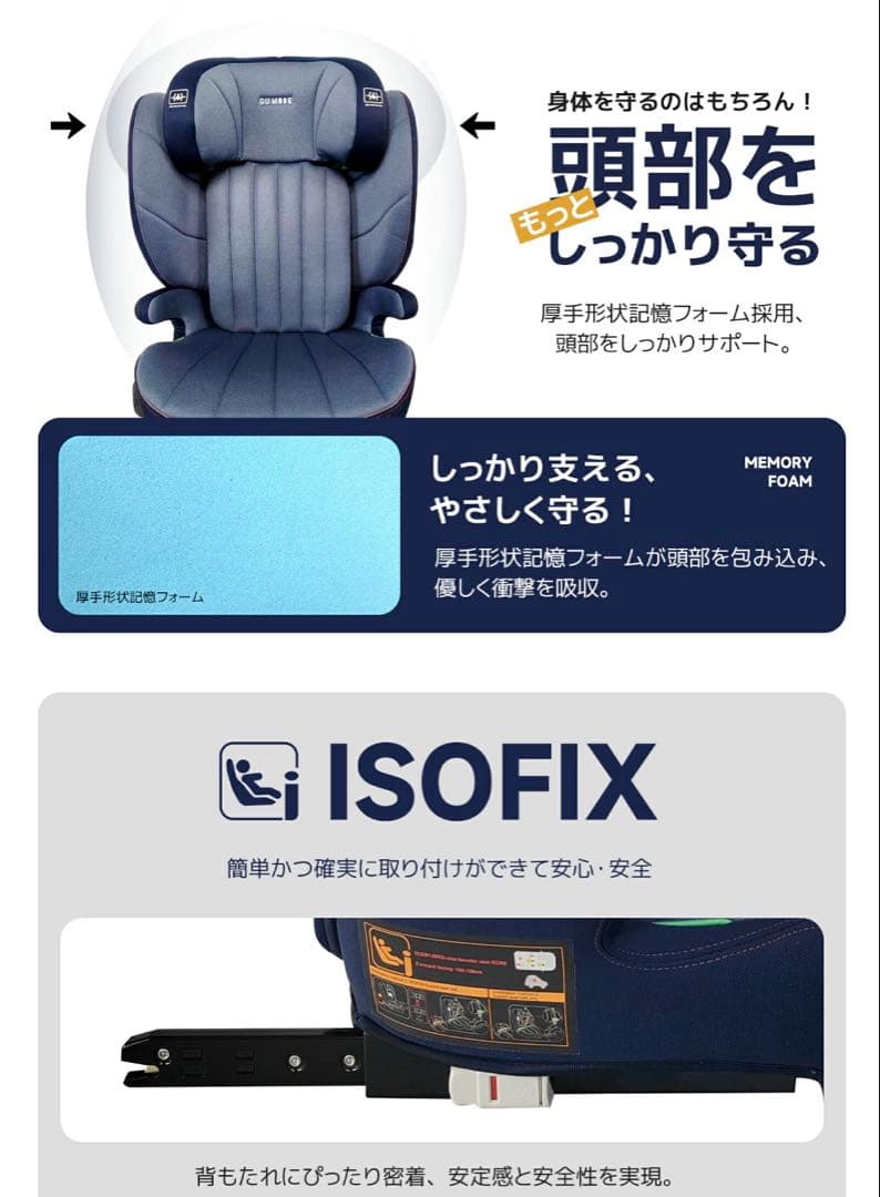 GU MODE ジュニアシート AQZ02-6606