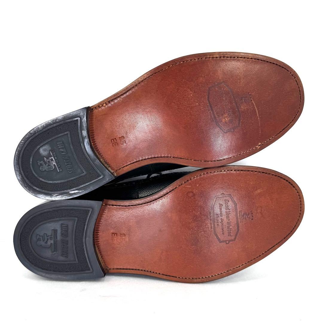 【SCOTCH GRAIN】 スコッチグレイン （25） ウィングチップ シボ革