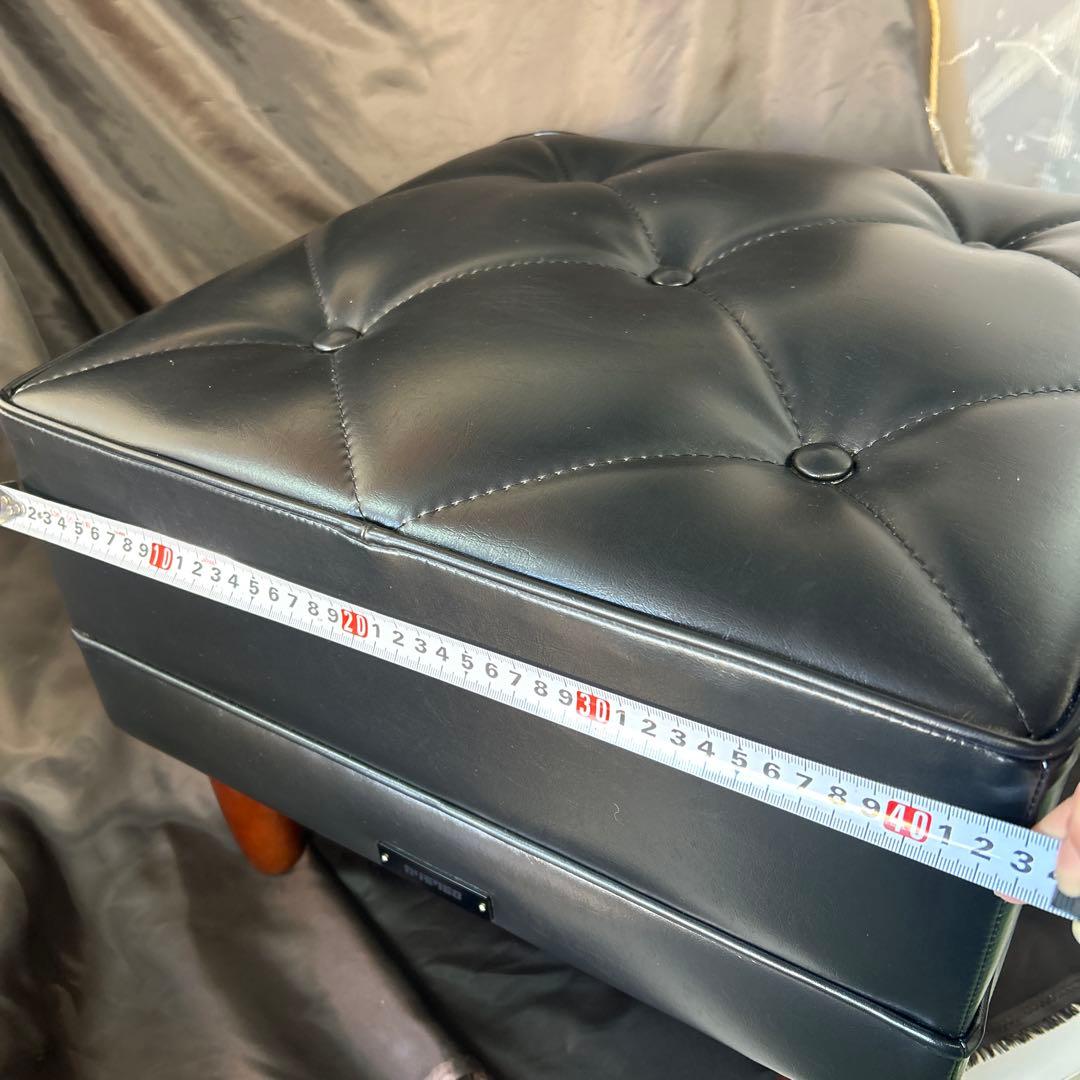 KARIMOKU60 カリモク オットマン ブラック