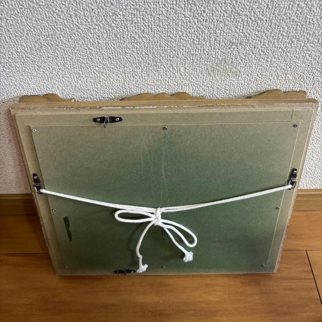 陶板画　額装品　風景　shigehiko ishikawa 鳴海製陶