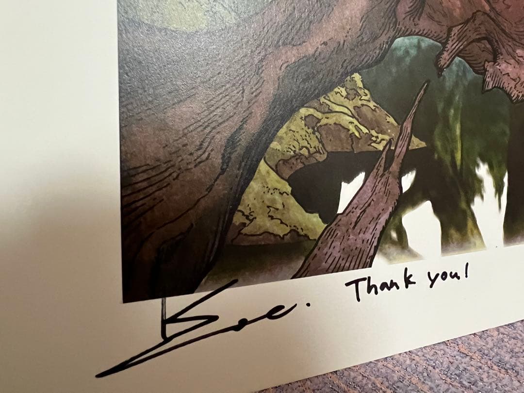 とんがり帽子のアトリエの直筆サイン入りポスター