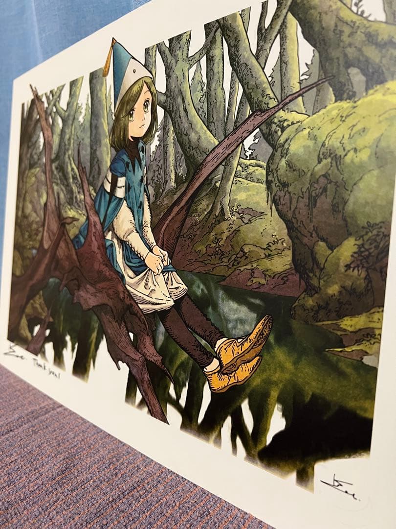 とんがり帽子のアトリエの直筆サイン入りポスター