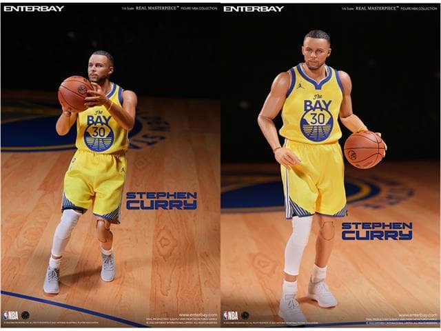 リアルマスターピース NBAコレクション ステフィン・カリー 1/6 フィギュア