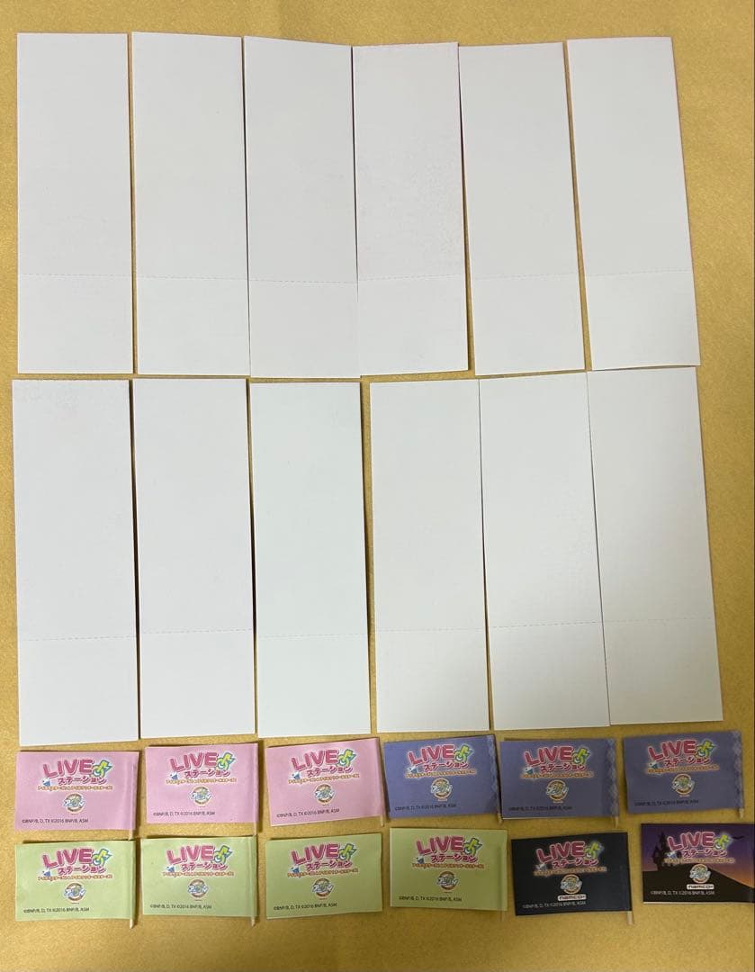 【145】アイカツスターズ　アニon リクエストチケット&フラッグ　虹野ゆめ