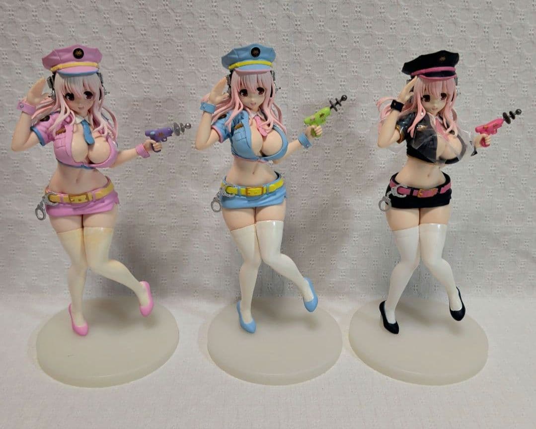 【新品未開封含む】すーぱーそに子 フィギュア スペースポリスver. 3種