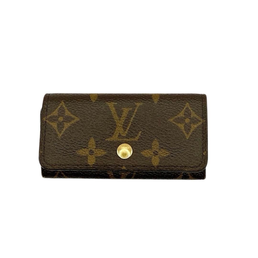 極美品✨LOUIS VUITTON ルイヴィトン　ミュルティクレ4 キーケース